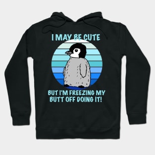 Cute baby Penguin being cute Hoodie